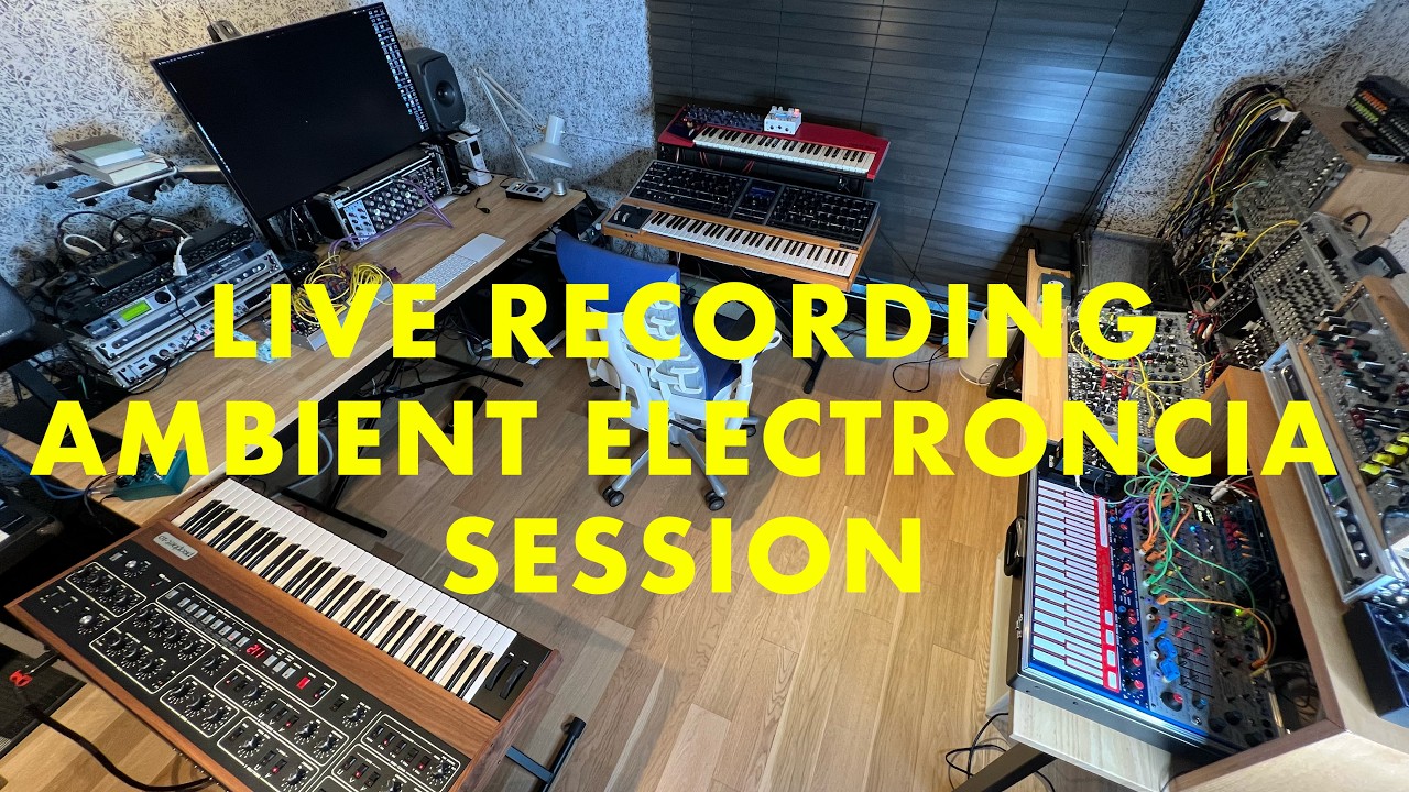 Studio Ambient Session with Moog One, Prophet-10, Music Easel : Soundwalk 2025-10-10 by atnr