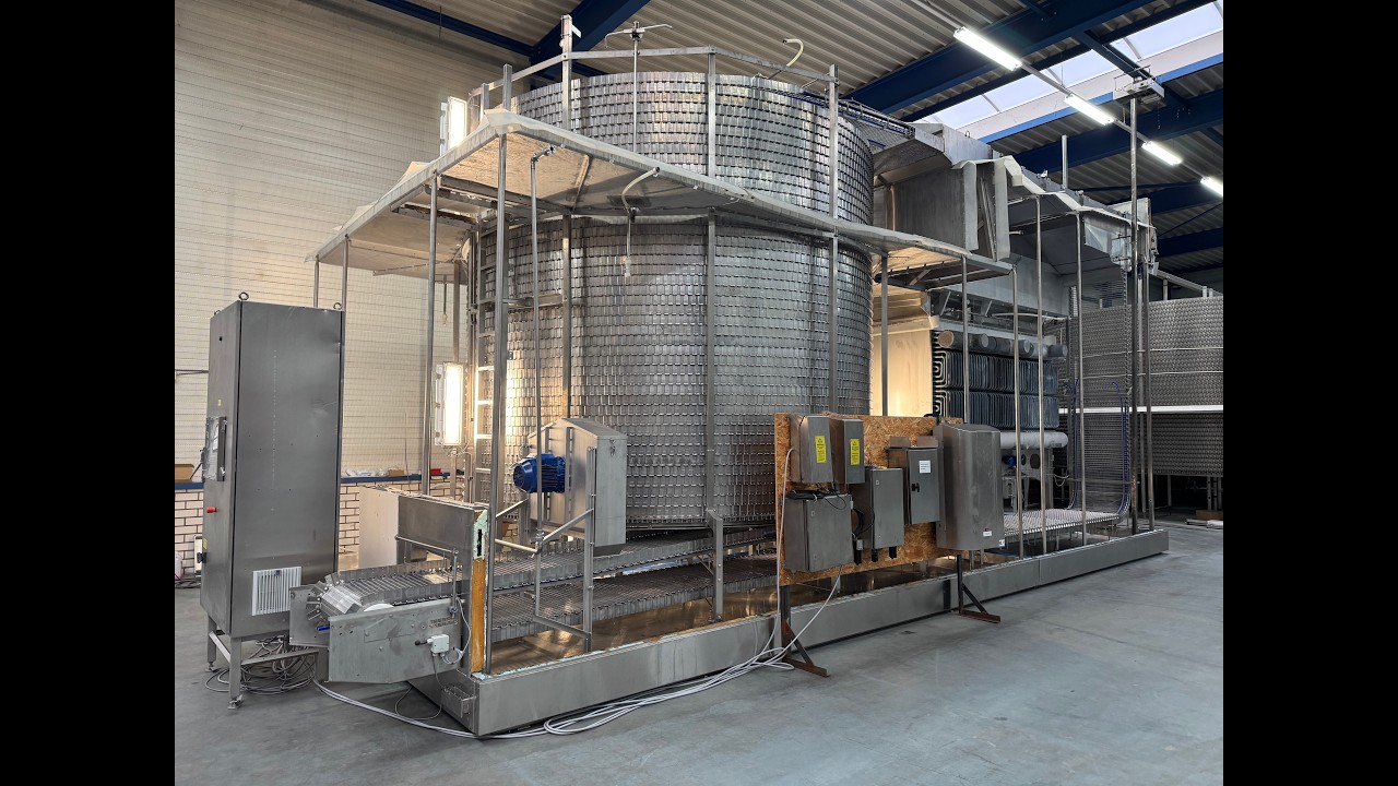 JBT Foodtech / Frigoscandia GCM7 spiral freezer - overhauled by Industrial Freezing BV