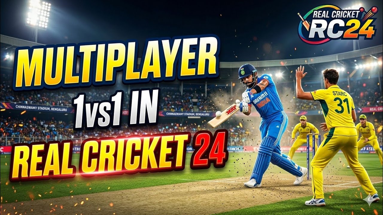 REAL CRICKET LIVE | RANKED MULTIPLAYER | NOOB GAMEPLAY