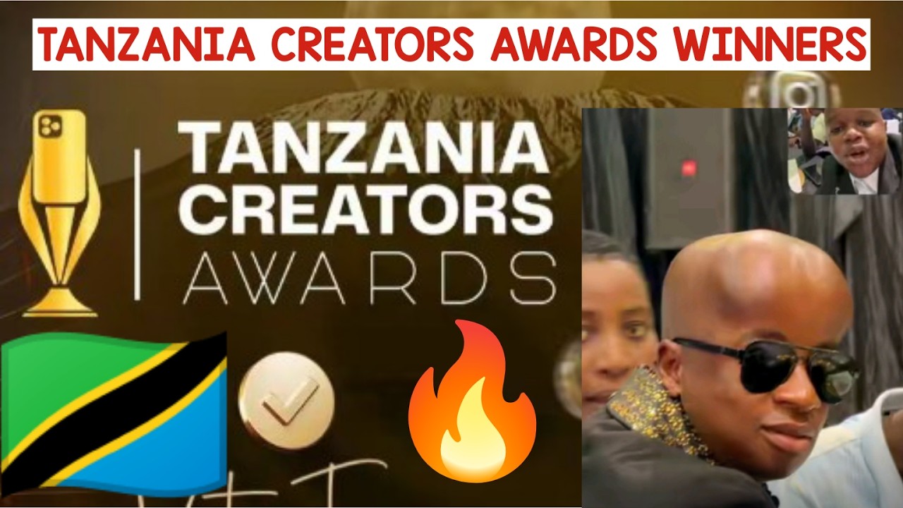 TANZANIA CREATORS AWARDS 2026 WINNERS🇹🇿🔥