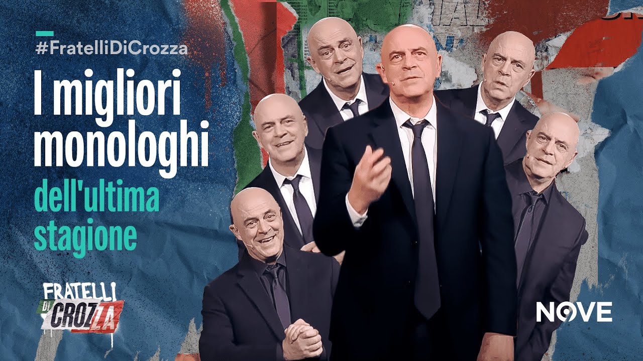 I migliori monologhi dell'ultima stagione di Fratelli di Crozza ❤️