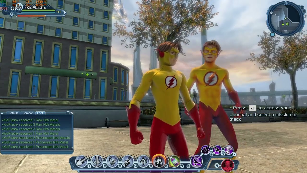 DCUO - Kid Flash Style (tutorial video)