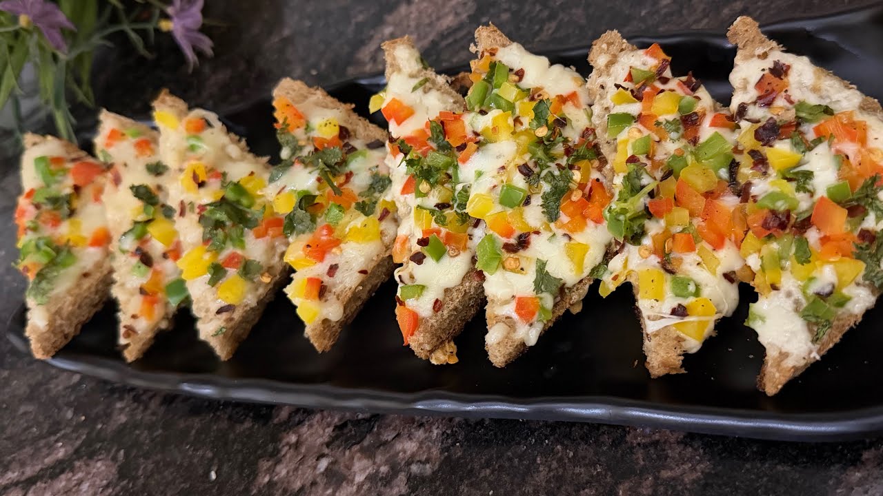 Cheese Chilli Toast😋|Easy Cheese Chilli Toast|Cheese Chilli Toast Recipe |Cheese Chilli Toast 