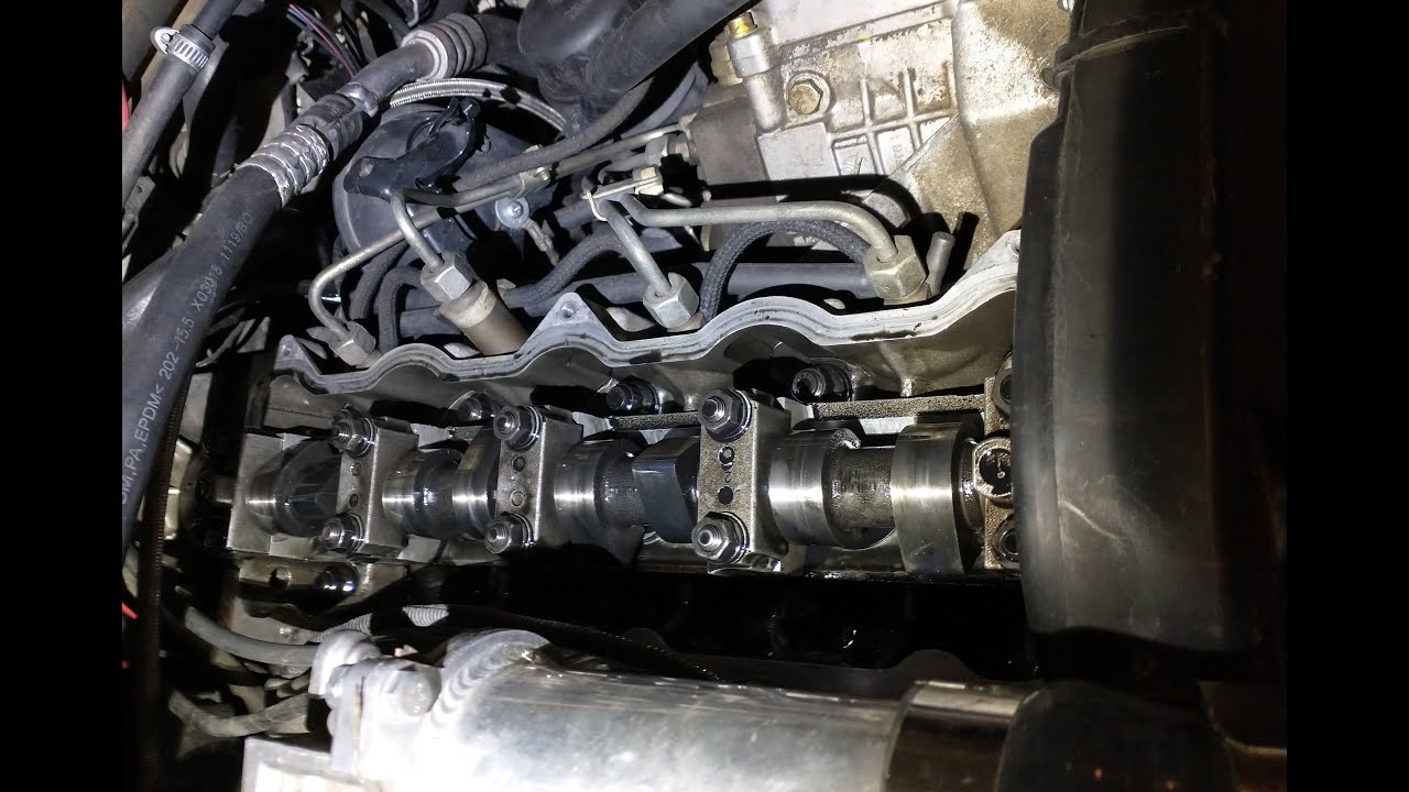 Changing valve seal/valve spring on an ALH TDI without removing the head