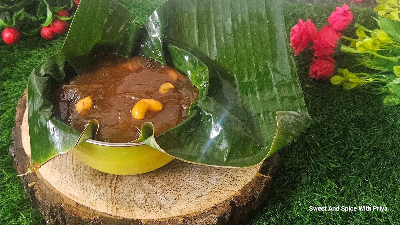 Tirunelveli Iruttukadai Halwa Recipe in Tamil|Wheat Halwa Recipe|இருட்டுக்கடை  அல்வா செய்யும் முறை😋