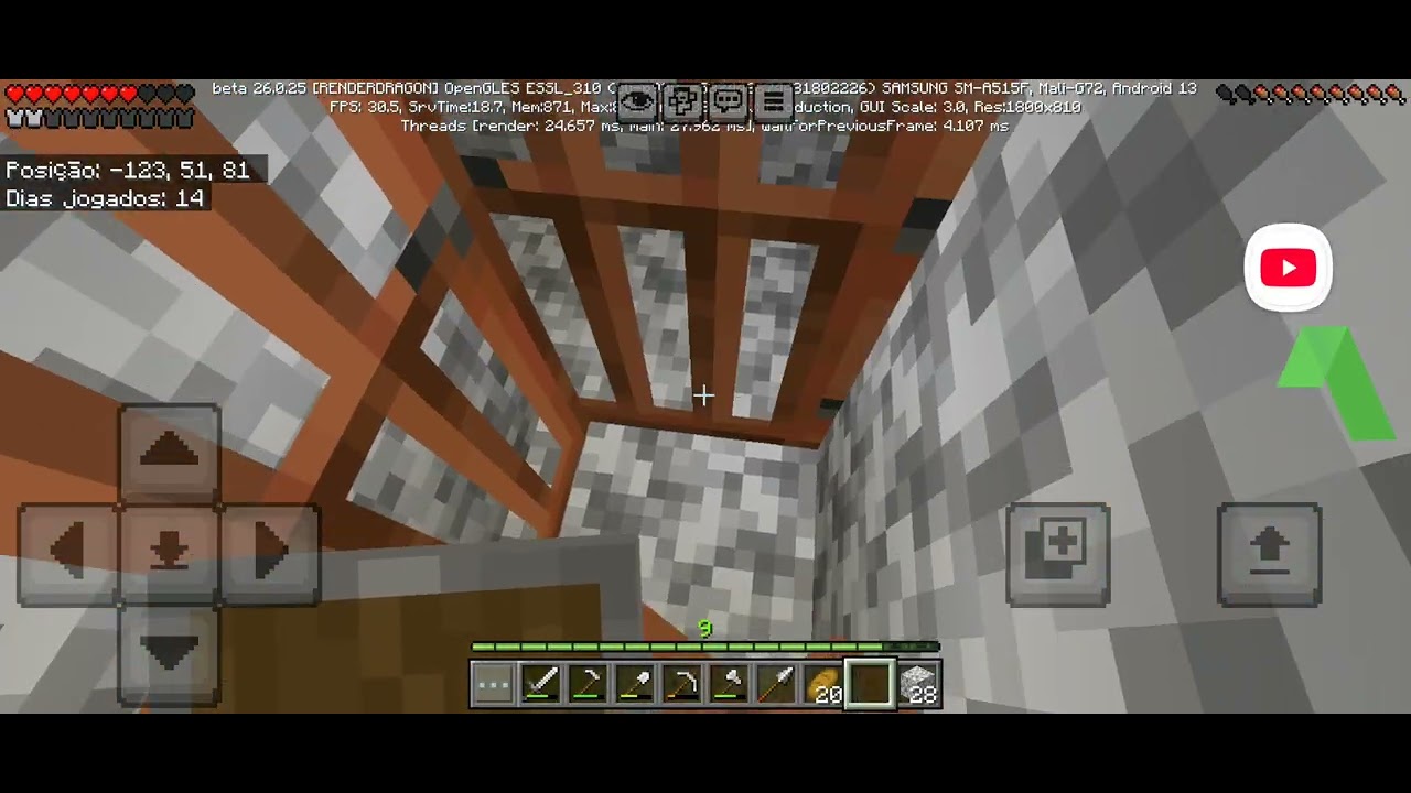 9 video da série zerando minecraft