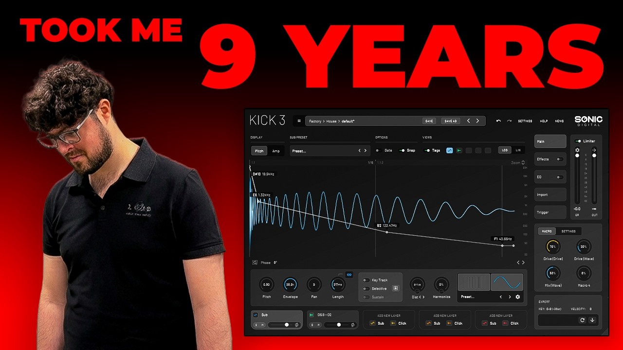 Psy Trance Kick Tutorial Without Samples (The Scientific Method)