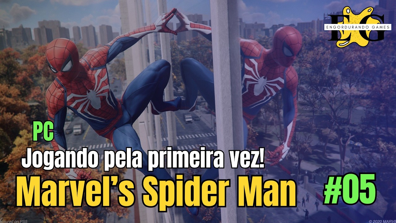 O MELHOR JOGO DO HOMEM-ARANHA? Spider-Man Remastered - Jogando pela primeira vez!