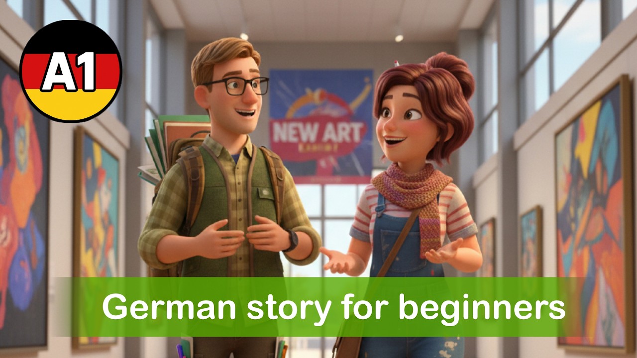 5 Minutes of Real German You Will ACTUALLY Understand (A1 Story)