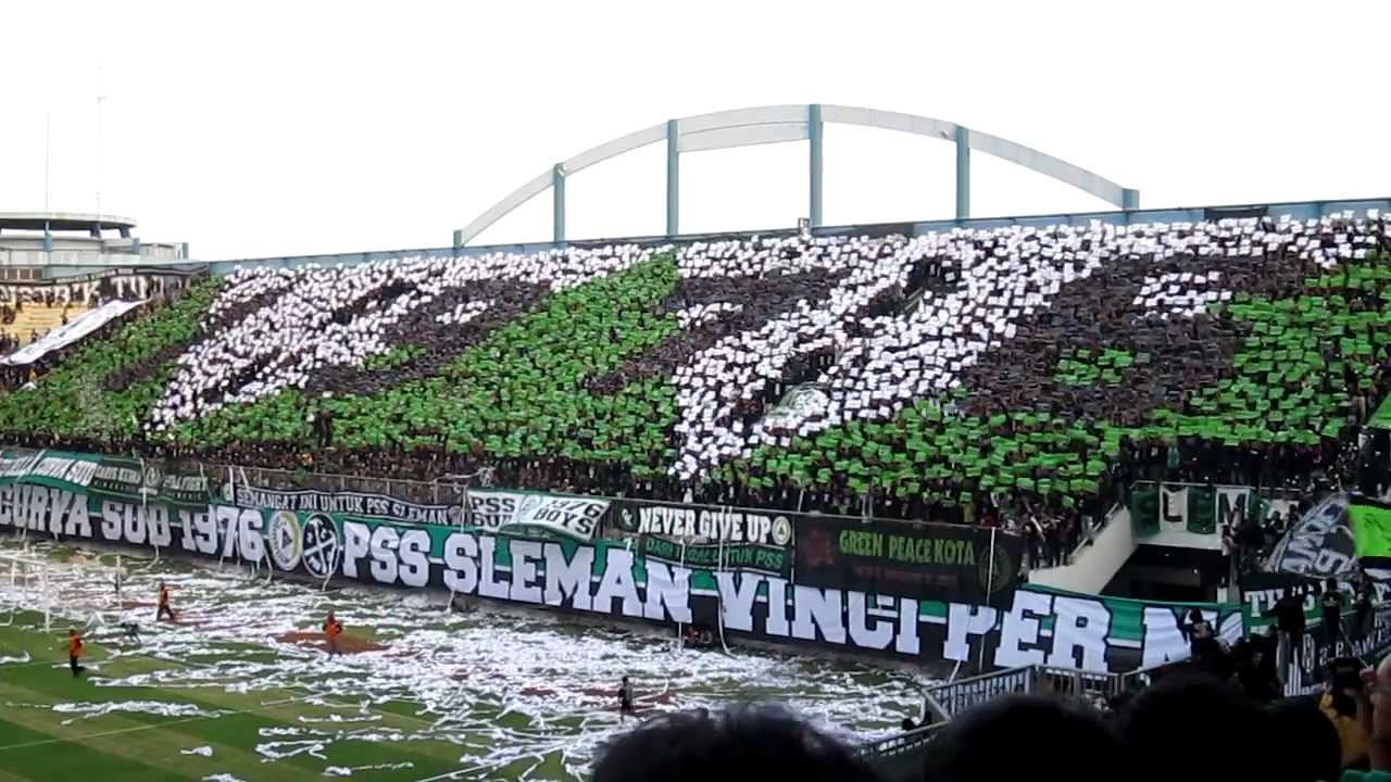 [PSS Sleman] Brigata Curva Sud - Choreo 1976