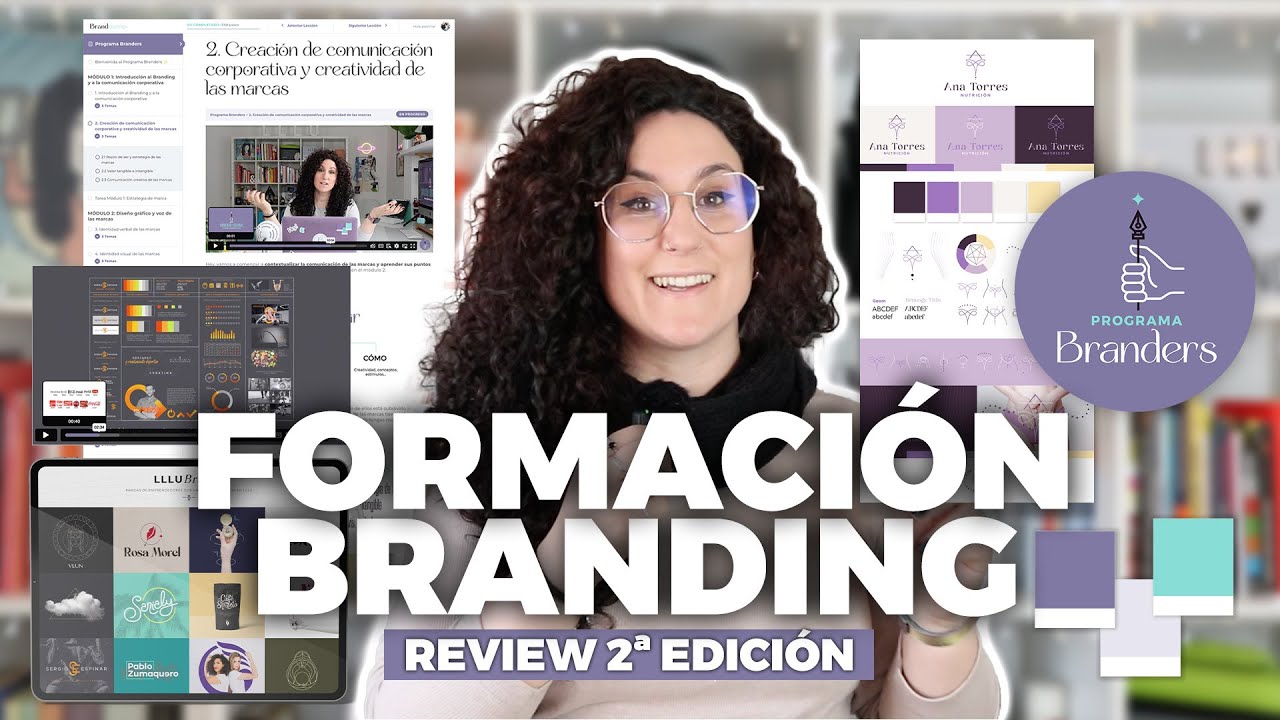 PROGRAMA BRANDERS 🪽 Formación de especialización en BRANDING y mentoring para DISEÑADORES GRÁFICOS