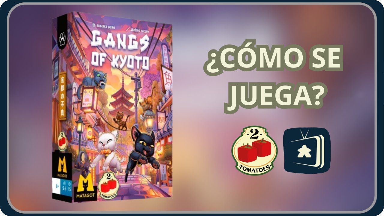 🐈🏯 GANGS OF KYOTO 🏯🐈 | CONSIGUE MÁS CASCABELES | ¿Cómo se juega?