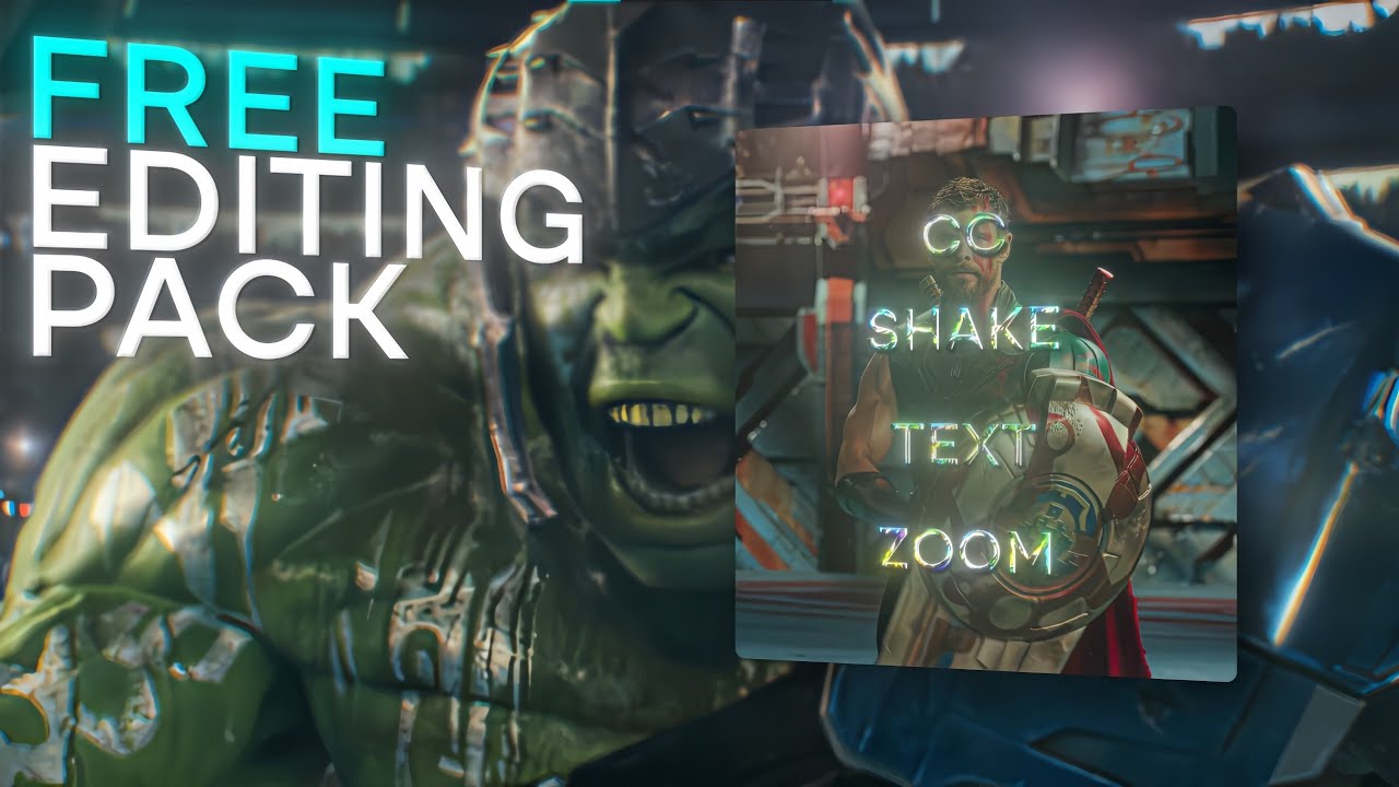 Free Editing Pack For 100,000 Subscribers | Abode After Effects