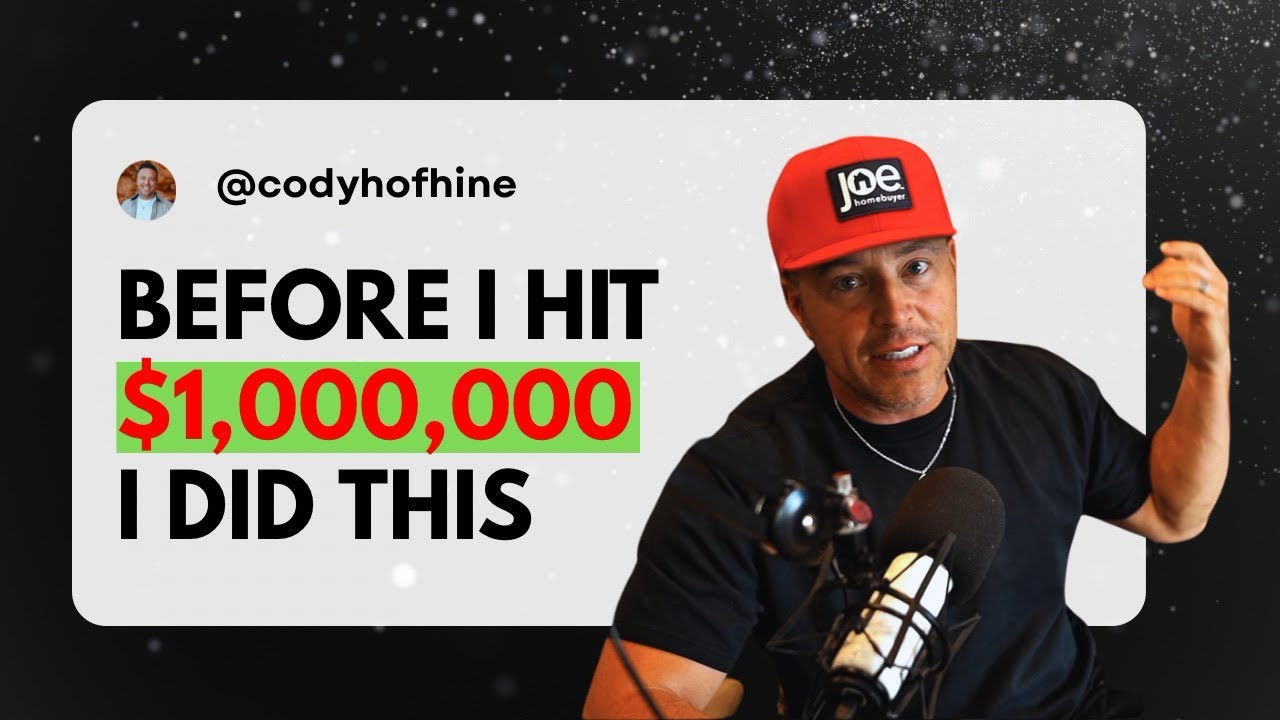 I wish I knew this BEFORE my first $1,000,000
