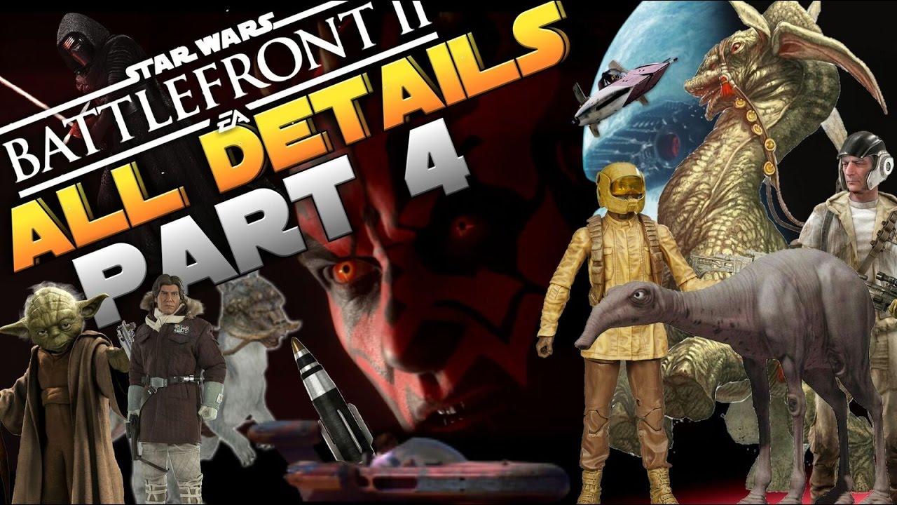 Battlefront 2 Trailer EVERY DETAIL Part 4/4