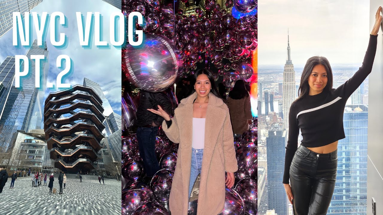 NYC VLOG | summit one vanderbilt, edge nyc, vessel