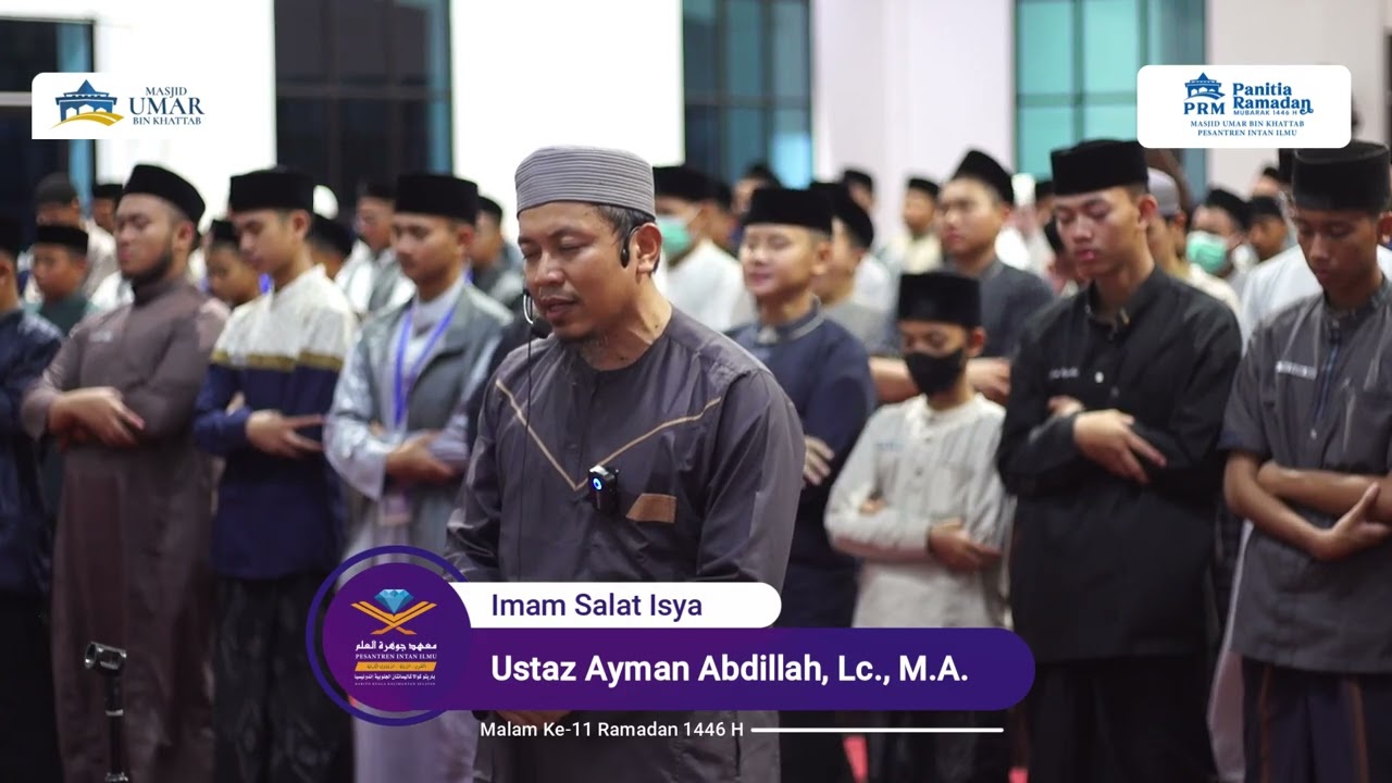 Salat Tarawih Ramadan 1446 H Malam ke 11