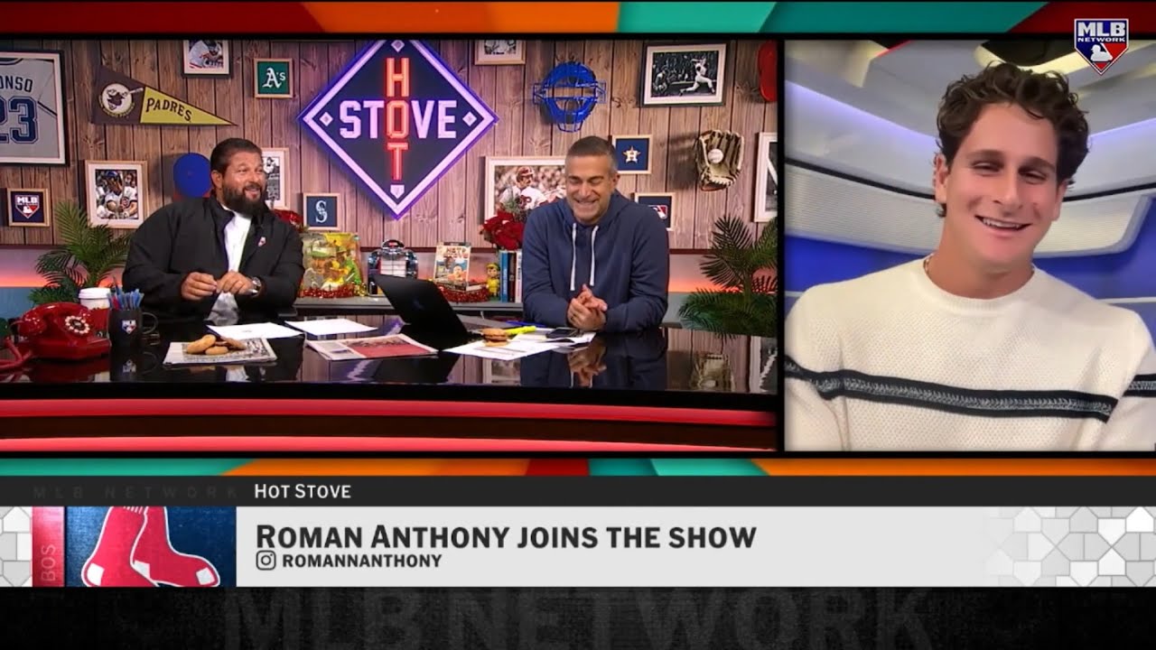 Роман Энтони присоединяется к MLB Network в отличном сюжете о своем сезоне 2025 года и состоянии ...