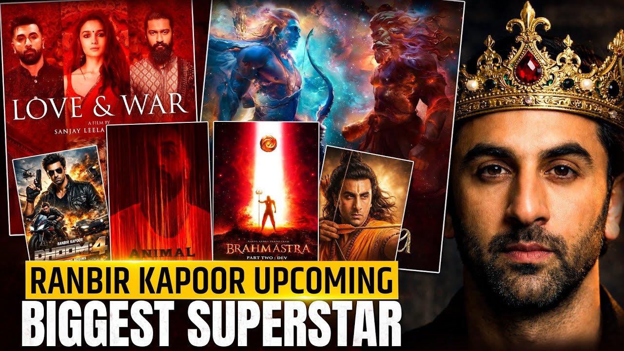 Ranbir Kapoor Upcoming Biggest Superstar 👑 | Craziest Lineups - Ranbir Kapoor | @Filmybhupi