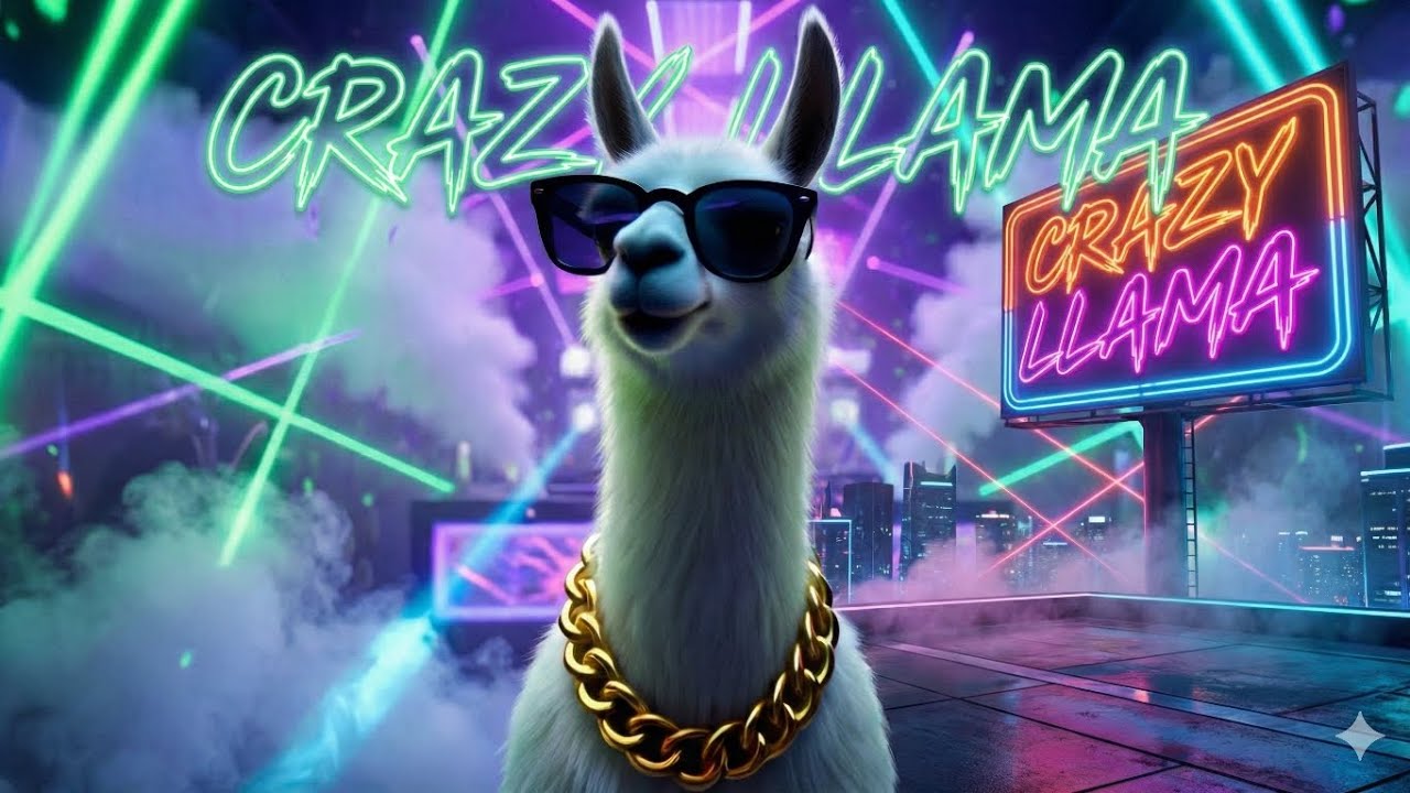 CRAZY LLAMA — Official Music Video 🪩🦙🕺