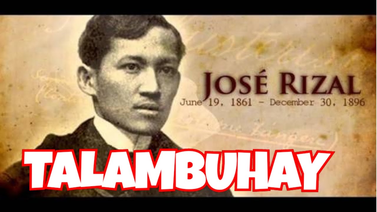 TALAMBUHAY NI DR. JOSE P. RIZAL