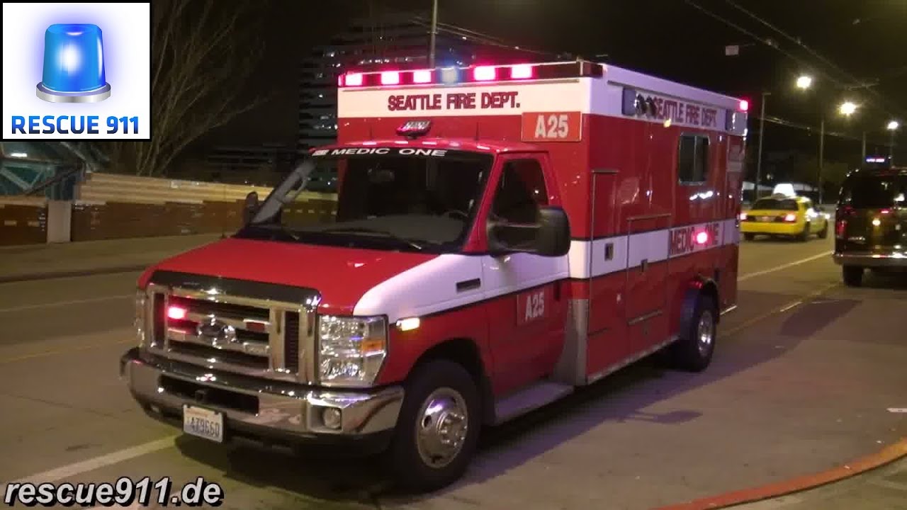 [Ride along] Aid 25 Seattle Fire Department