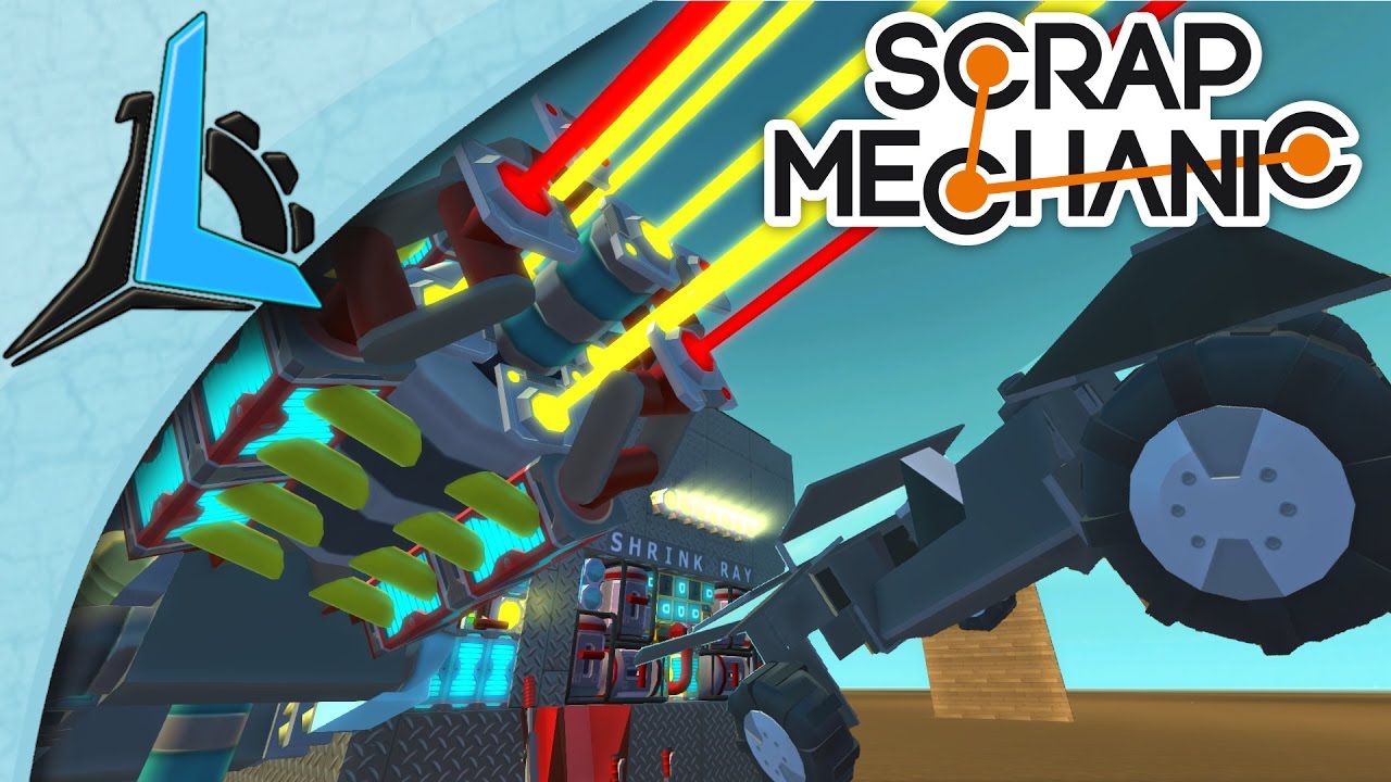 Scrap Mechanic- Tiny Cube Transformer Plus Shrink Ray