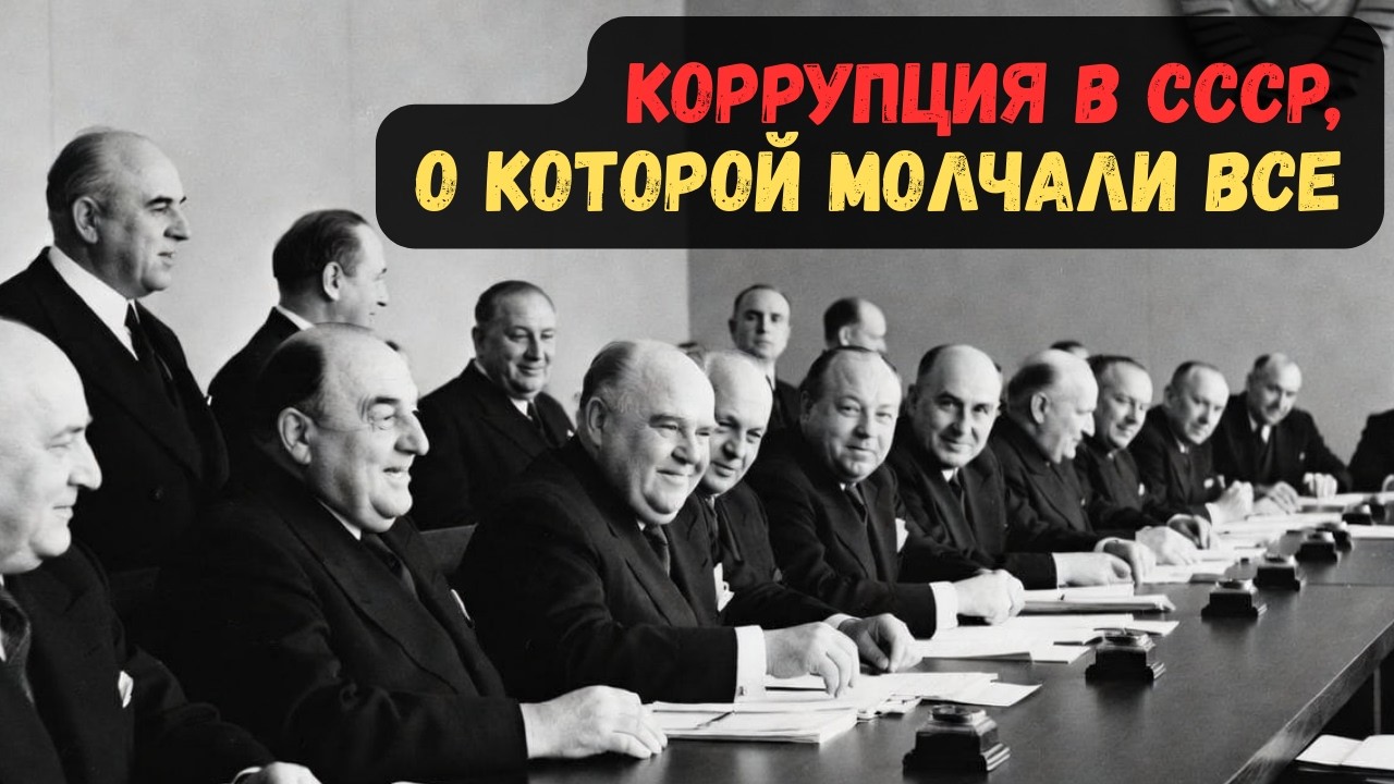 КОРРУПЦИЯ В СССР, О КОТОРОЙ МОЛЧАЛИ ВСЕ