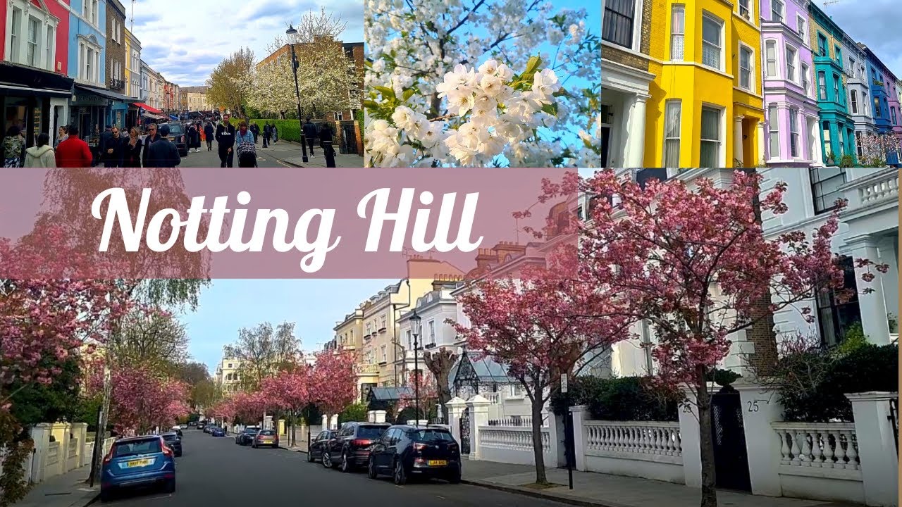 Лондон. Ноттинг Хил и Портобелло маркет | Notting Hill & Portobello Market | Жизнь в Англии