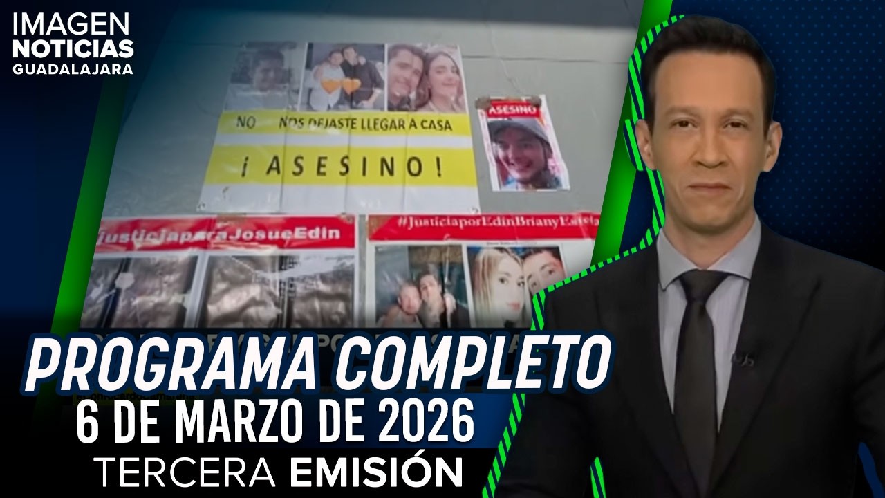 Imagen Noticias GDL con Ricardo Camarena | Programa completo 6 de marzo 2026