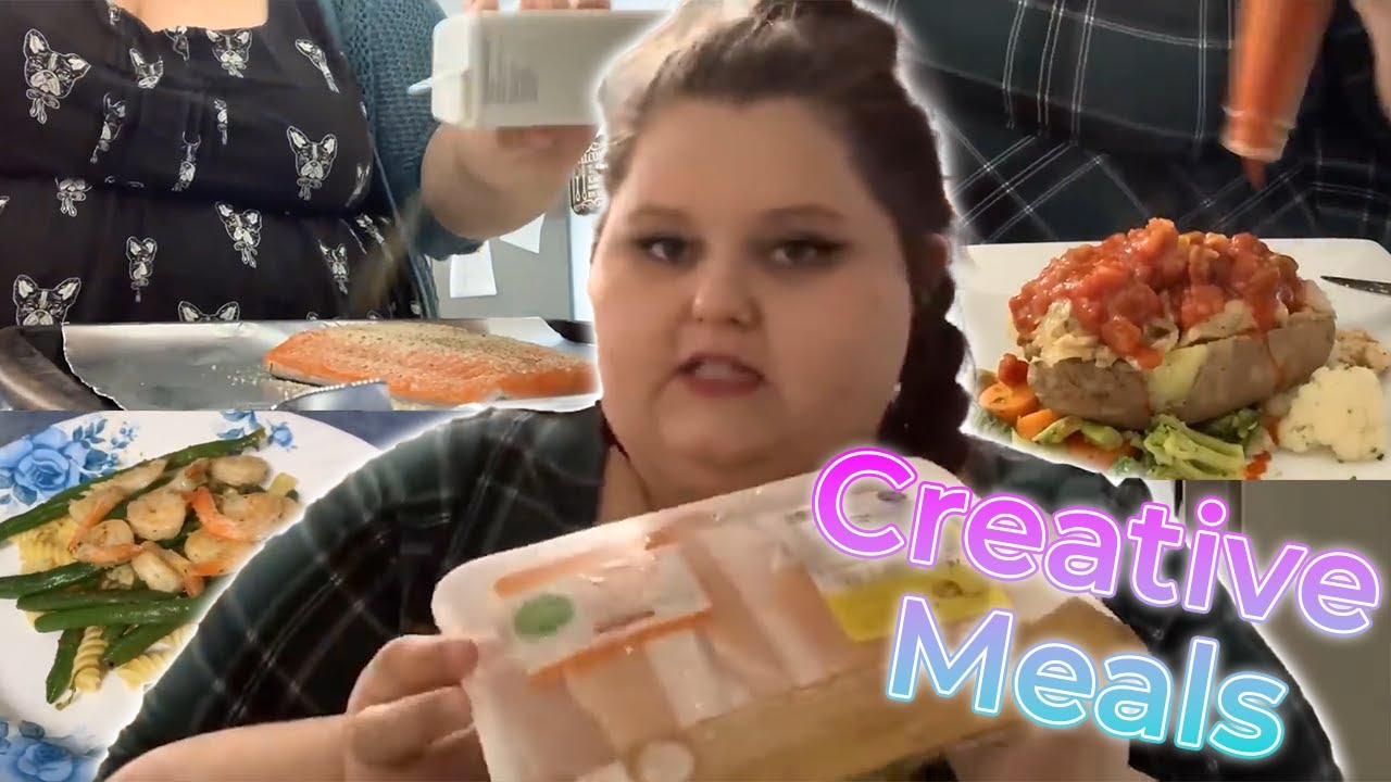 Amberlynn cooks salmon for the first time | Creative Meals