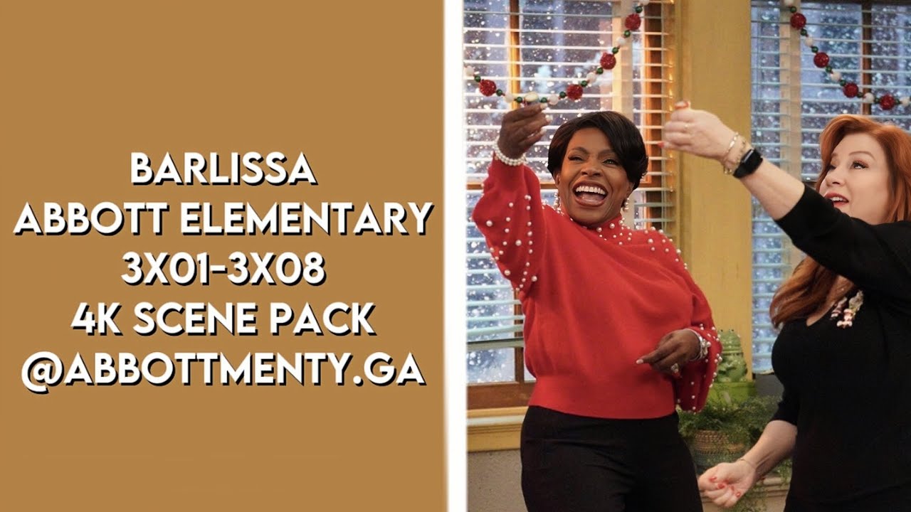 Barlissa - Abbott Elementary: 3x01-3x08 | 1080P 4K Scene Pack @abbottmenty.ga