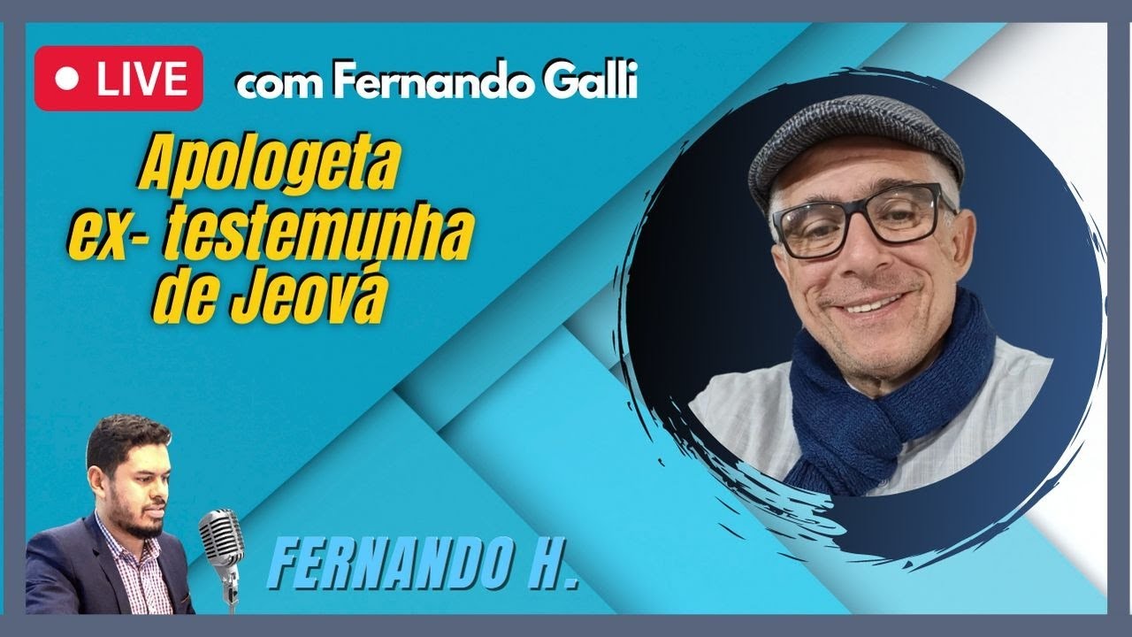 Live com Fernando Galli - CCB e Testemunhas de Jeová e suas semelhanças