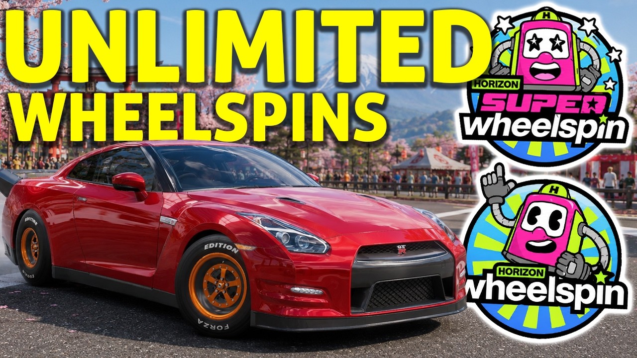 The QUICKEST Way to Get Wheelspins in Forza Horizon 6 (100% LEGIT)