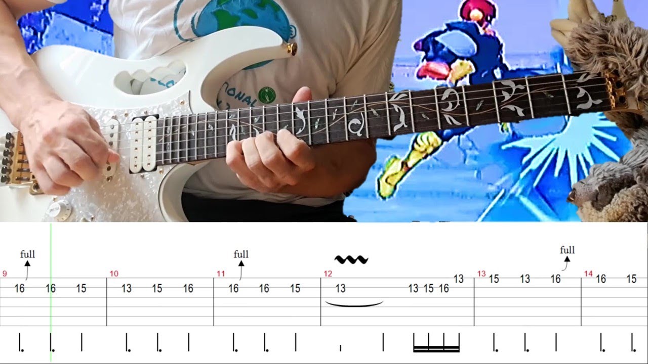 F Zero - Mute City (Super Smash Bros. Melee) Guitar cover | Guitar Tab