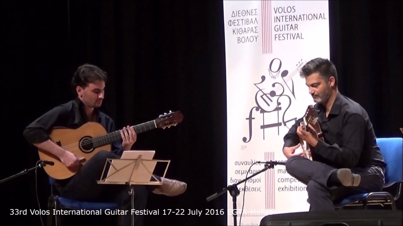 33rd Volos International Guitar Festival - Andronoglou Yiannis,  Toumanidis Michailangelos