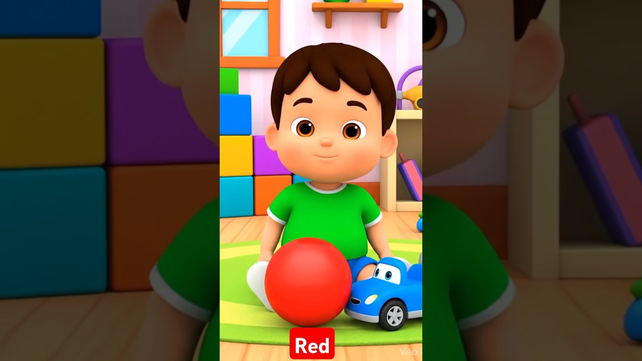 Learn Colors with Chintu 🎨 | Color Names for Kids | Learning Shorts