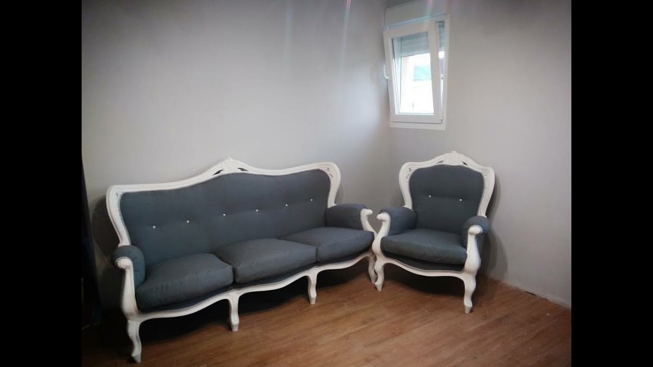 Cómo tapizar sofá isabelino