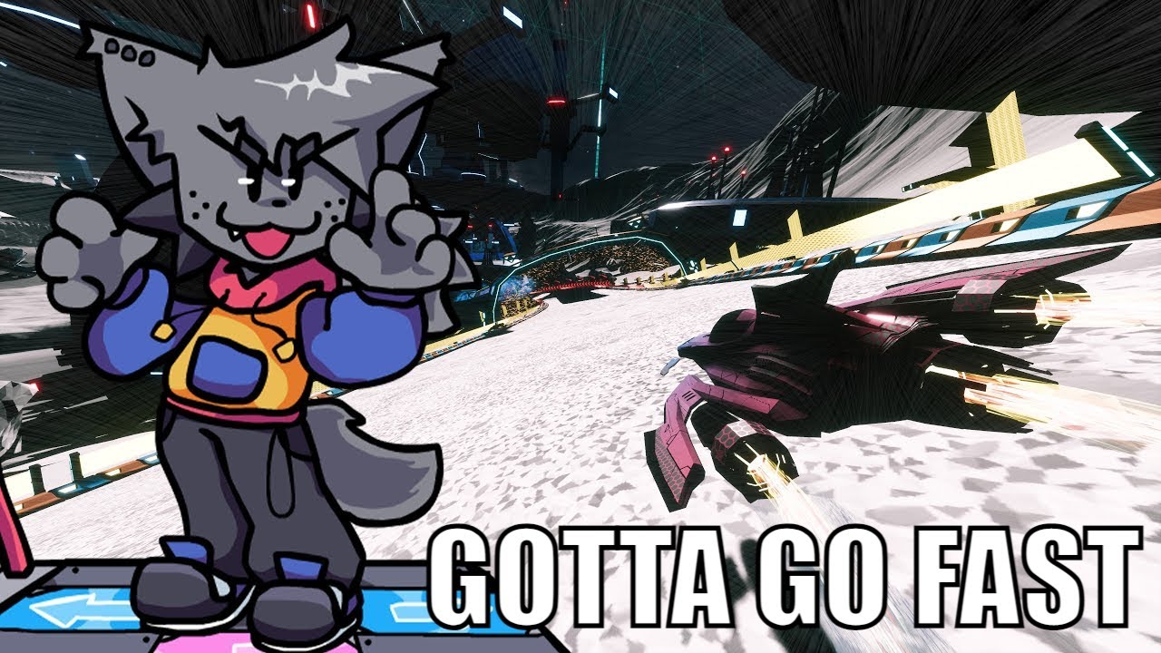 FNF Nyaw But You're Racing On The Moon - Vs Kapi Mod