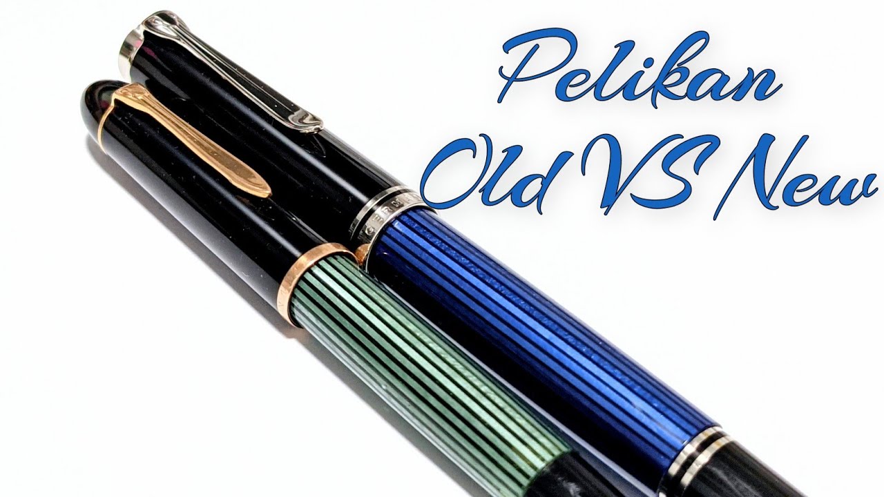 Pelikan 140 VS M805 — Винтажные и современные перьевые ручки