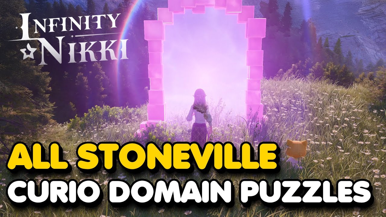 Infinity Nikki - All Stoneville Curio Domain Challenges Puzzle Guides