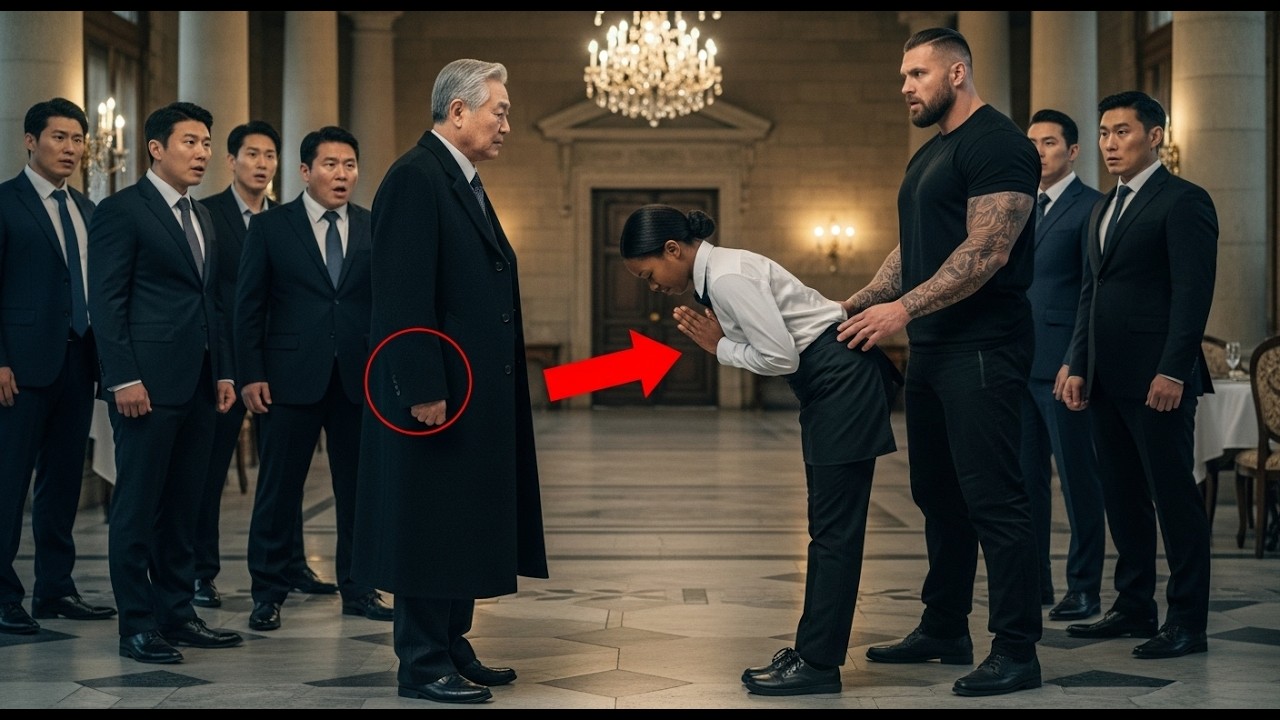 Black Waitress Greeted Mafia Boss's Korean Dad, Her Korean Dialect Greeting Had Every Guest Frozen