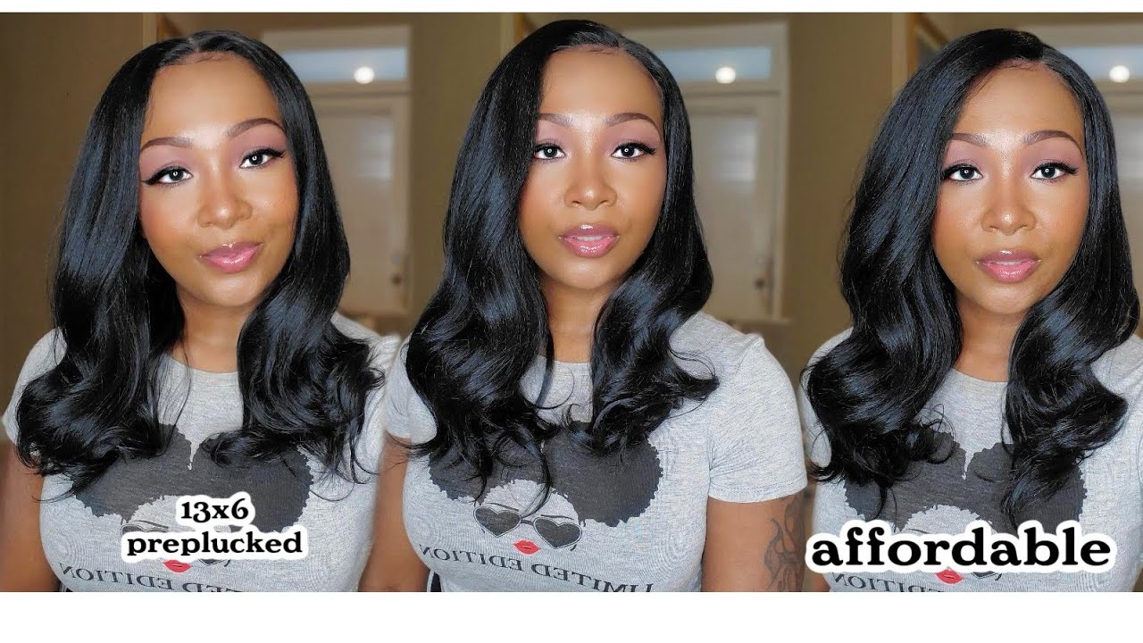 The Stylist Human Hair Blend 13x6 Invisible Lace Frontal Wig Destiny Ft. Samsbeauty.com
