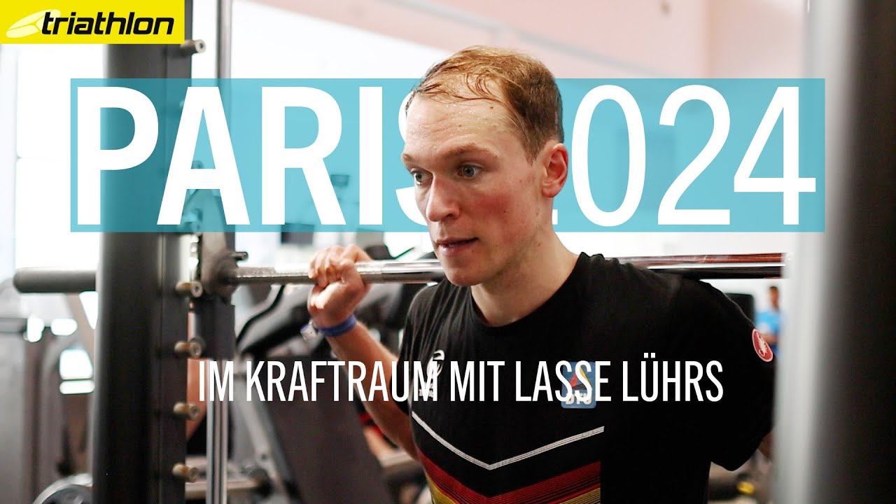 Triathlon-Training für Olympia: Im Kraftraum mit Lasse Lührs | PARIS 2024