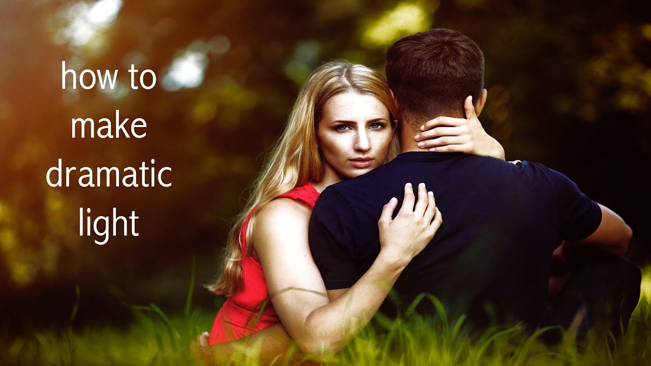 How to make dramatic light- photoshop