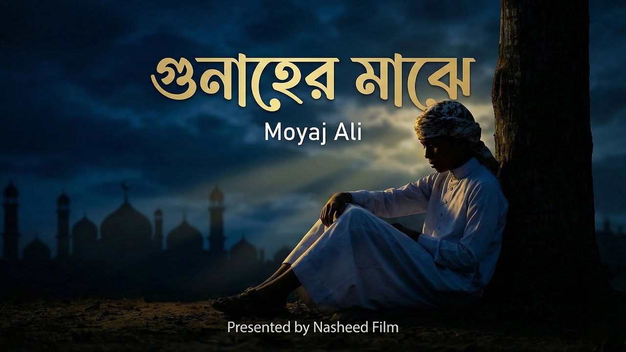 Gunaher Majhe | গুনাহের মাঝে | Moyaj Ali | Bangla Islamic Gojol | Nasheed Film