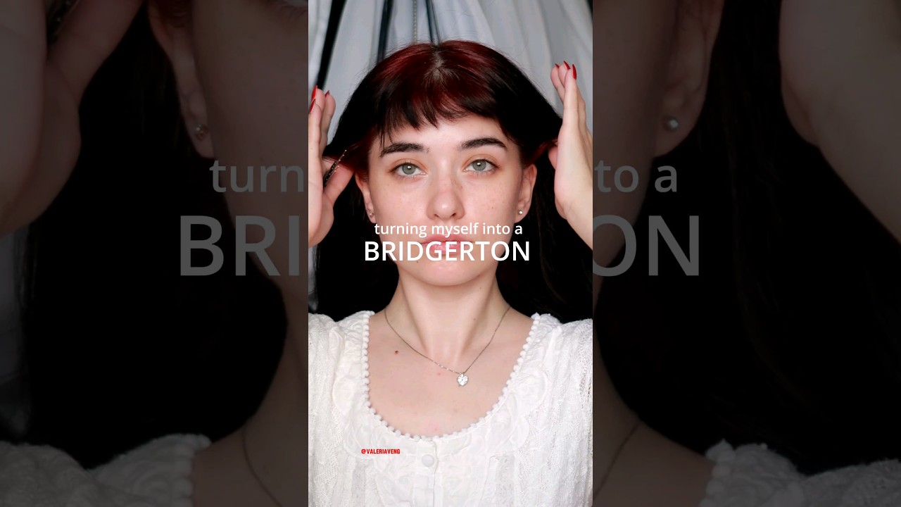 Bridgerton inspired makeup look #makeup #bridgerton #hairstyle