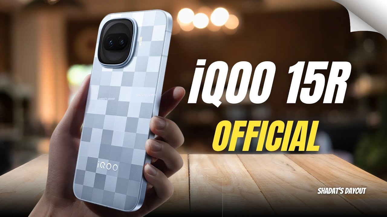 Официальный первый взгляд на iQOO 15R — наконец-то он здесь!