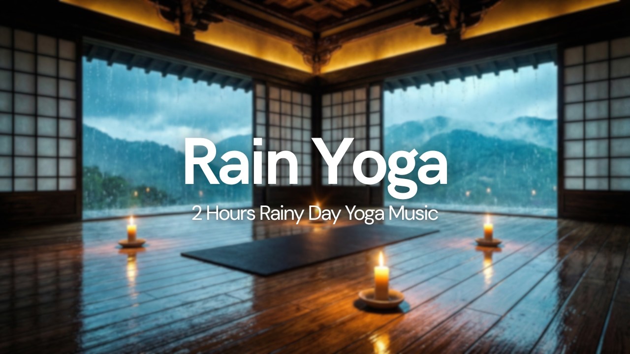 🌧️ Rain Yoga — | Ritmoworks 📻 | 2H Mix | Rainy Day Yoga Music