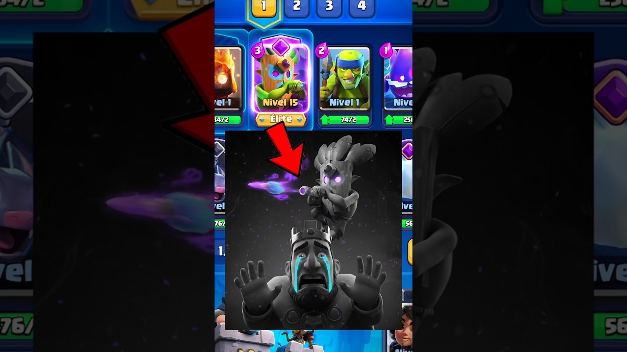 CHIAPANECO NIVEL 15 en ARENA 1 ☠️ #clashroyale